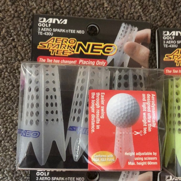 Golf Tee 6 Sets - Picture 2 of 3